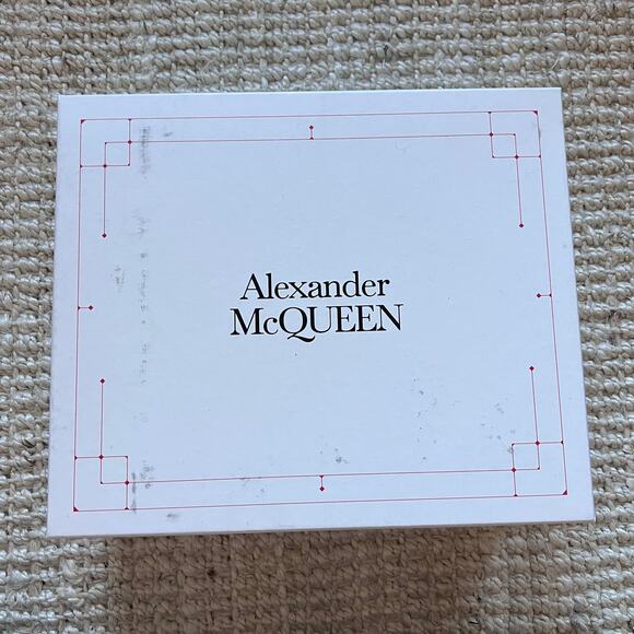 Alexander McQueen 120mm Heeled Sandal Sz 39 1/2 - Picture 6 of 11